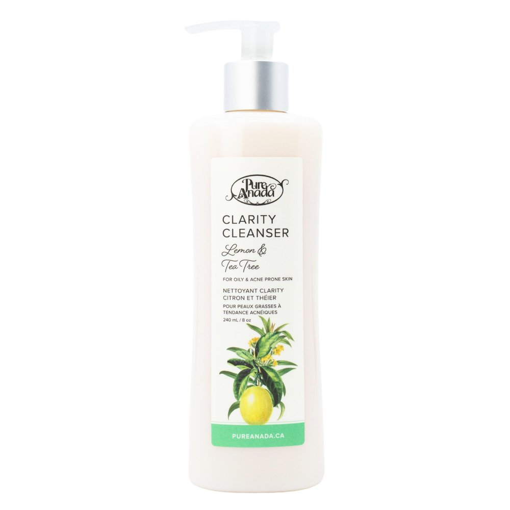 Pure Anada Clarity cosmetics product packaging